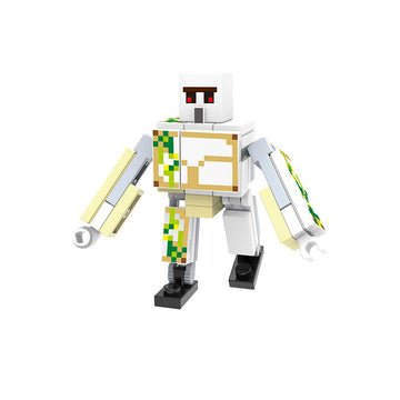 Iron_Golem_Minecraft Brick Minifigure Custom Set Series 5